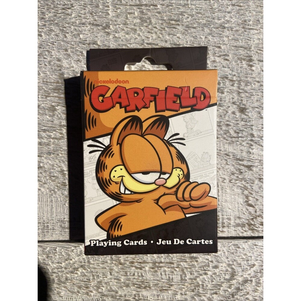 AQUARIUS Paws Inc Playing Cards – Garfield Themed Deck - PC005